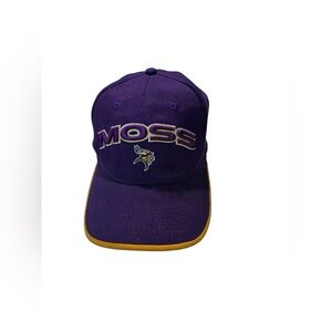 Minnesota Vikings Randy Moss Hat‎ With Two Season Ticket Owner Pins